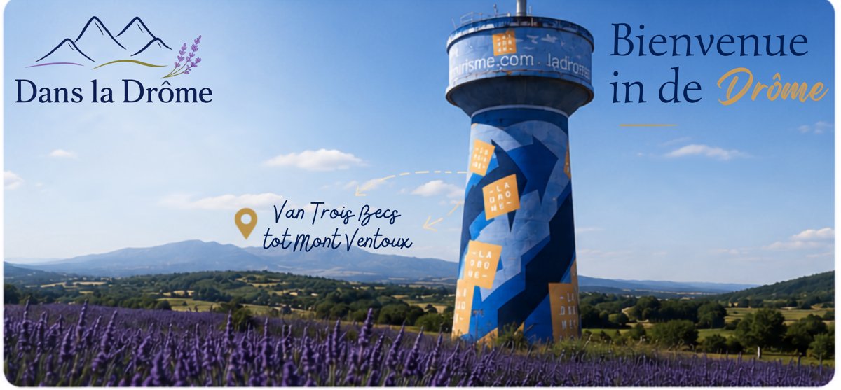 Dans la Drôme — Bienvenue in de Drôme